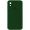 Силіконовий чохол Silicone Case Square Full Camera Protective (AA) для Apple iPhone XR (6.1) - Зелений / Army green