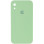 Силіконовий чохол Silicone Case Square Full Camera Protective (AA) для Apple iPhone XR (6.1) - М'ятний / Mint