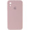 Силіконовий чохол Silicone Case Square Full Camera Protective (AA) для Apple iPhone XR (6.1) - Рожевий / Pink Sand