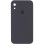 Силіконовий чохол Silicone Case Square Full Camera Protective (AA) для Apple iPhone XR (6.1) - Сірий / Dark Gray