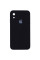 Силіконовий чохол Silicone Case Square Full Camera Protective (AA) для Apple iPhone XR (6.1) - Чорний / Black - фото