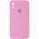 Силіконовий чохол Silicone Case Square Full Camera Protective (AA) для Apple iPhone XR (6.1) - Рожевий / Light pink