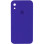 Силіконовий чохол Silicone Case Square Full Camera Protective (AA) для Apple iPhone XR (6.1) - Фіолетовий / Ultra Violet