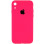Силіконовий чохол Silicone Case Square Full Camera Protective (AA) для Apple iPhone XR (6.1) - Рожевий / Barbie pink
