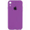Силіконовий чохол Silicone Case Square Full Camera Protective (AA) для Apple iPhone XR (6.1) - Фіолетовий / Grape