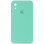 Силіконовий чохол Silicone Case Square Full Camera Protective (AA) для Apple iPhone XR (6.1) - Бірюзовий / Turquoise