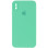 Силіконовий чохол Silicone Case Square Full Camera Protective (AA) для Apple iPhone XS Max (6.5) - Зелений / Spearmint