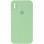 Силіконовий чохол Silicone Case Square Full Camera Protective (AA) для Apple iPhone XS Max (6.5) - М'ятний / Mint