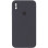 Силіконовий чохол Silicone Case Square Full Camera Protective (AA) для Apple iPhone XS Max (6.5) - Сірий / Dark Gray