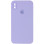 Силіконовий чохол Silicone Case Square Full Camera Protective (AA) для Apple iPhone XS Max (6.5) - Бузковий / Dasheen