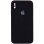 Силіконовий чохол Silicone Case Square Full Camera Protective (AA) для Apple iPhone XS Max (6.5) - Чорний / Black