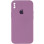 Силіконовий чохол Silicone Case Square Full Camera Protective (AA) для Apple iPhone XS Max (6.5) - Ліловий / Lilac Pride