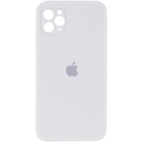 Силіконовий чохол Silicone Case Square Full Camera Protective (AA) для Apple iPhone 11 Pro (5.8) - Білий / White