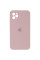 Силиконовый чехол Silicone Case Square Full Camera Protective (AA) для Apple iPhone 11 Pro (5.8) - Розовый / Pink Sand - фото