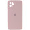Силіконовий чохол Silicone Case Square Full Camera Protective (AA) для Apple iPhone 11 Pro (5.8) - Рожевий / Pink Sand