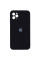 Силіконовий чохол Silicone Case Square Full Camera Protective (AA) для Apple iPhone 11 Pro (5.8) - Чорний / Black - фото