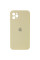 Силіконовий чохол Silicone Case Square Full Camera Protective (AA) для Apple iPhone 11 Pro (5.8) - Жовтий / Mellow Yellow - фото