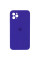 Силіконовий чохол Silicone Case Square Full Camera Protective (AA) для Apple iPhone 11 Pro (5.8) - Фіолетовий / Ultra Violet - фото