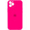 Силіконовий чохол Silicone Case Square Full Camera Protective (AA) для Apple iPhone 11 Pro (5.8) - Рожевий / Barbie pink