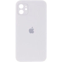 Силіконовий чохол Silicone Case Square Full Camera Protective (AA) для Apple iPhone 11 (6.1) - Білий / White
