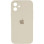 Силіконовий чохол Silicone Case Square Full Camera Protective (AA) для Apple iPhone 11 (6.1) - Бежевий / Antique White
