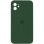 Силіконовий чохол Silicone Case Square Full Camera Protective (AA) для Apple iPhone 11 (6.1) - Зелений / Cyprus Green