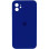 Силіконовий чохол Silicone Case Square Full Camera Protective (AA) для Apple iPhone 11 (6.1) - Синій / Deep navy