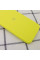 Силіконовий чохол Silicone Case Square Full Camera Protective (AA) для Apple iPhone 11 Pro Max (6.5) - Жовтий / Bright Yellow - фото