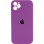 Силіконовий чохол Silicone Case Square Full Camera Protective (AA) для Apple iPhone 11 Pro Max (6.5) - Фіолетовий / Grape