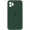 Силіконовий чохол Silicone Case Square Full Camera Protective (AA) для Apple iPhone 11 Pro Max (6.5) - Зелений / Cyprus Green