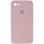 Силіконовий чохол Silicone Case Square Full Camera Protective (AA) для Apple iPhone 6/6s (4.7) - Рожевий / Pink Sand