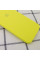 Силіконовий чохол Silicone Case Square Full Camera Protective (AA) для Apple iPhone 6/6s (4.7) - Жовтий / Bright Yellow - фото
