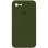 Силіконовий чохол Silicone Case Square Full Camera Protective (AA) для Apple iPhone 6/6s (4.7) - Зелений / Dark Olive