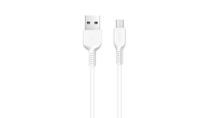 Дата кабель Hoco X20 Flash Micro USB Cable (1m) Білий - фото