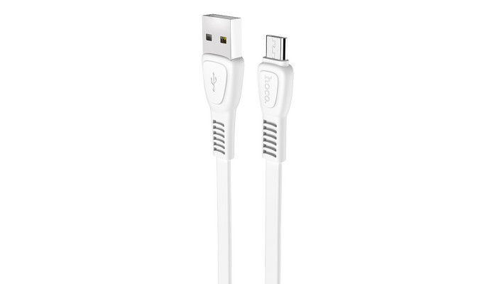 Дата кабель Hoco X40 Noah USB to MicroUSB (1m) Білий - фото