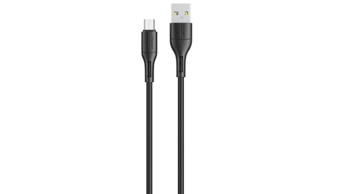 Дата кабель USAMS US-SJ502 U68 USB to MicroUSB (1m) Черный - фото