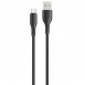 Дата кабель USAMS US-SJ502 U68 USB to MicroUSB (1m) Чорний