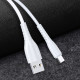 Дата кабель Usams US-SJ365 U35 USB to MicroUSB (1m) White - фото
