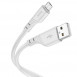 Дата кабель Hoco X97 Crystal color USB to MicroUSB (1m) Light gray