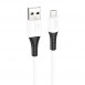 Дата кабель Hoco X82 Silicone USB to MicroUSB (1m) White