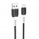 Дата кабель Hoco X82 Silicone USB to MicroUSB (1m) Black