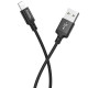 Дата кабель Hoco X14 Times Speed Lightning Cable (1m) Черный - фото