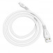 Дата кабель Hoco X40 Noah USB to Lightning (1m) Білий