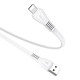 Дата кабель Hoco X40 Noah USB to Lightning (1m) Белый - фото