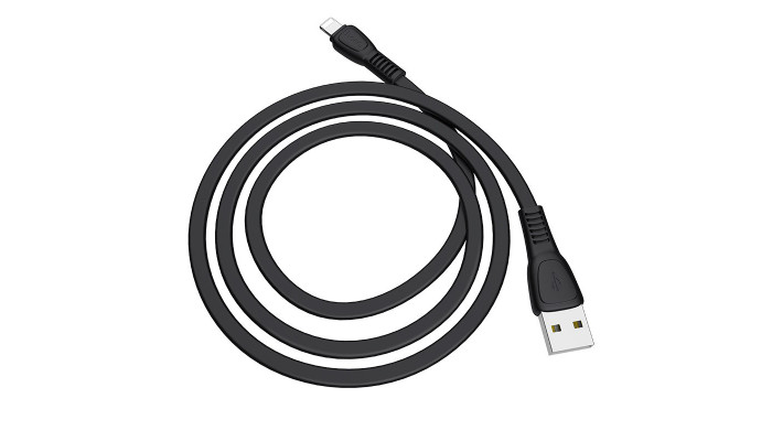 Дата кабель Hoco X40 Noah USB to Lightning (1m) Чорний - фото