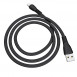 Дата кабель Hoco X40 Noah USB to Lightning (1m) Чорний