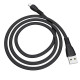 Дата кабель Hoco X40 Noah USB to Lightning (1m) Черный - фото