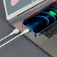 Дата кабель Borofone BX51 Triumph USB to Lightning (1m) Белый - фото