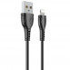 Дата кабель Borofone BX51 Triumph USB to Lightning (1m) Чорний