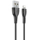 Дата кабель Borofone BX51 Triumph USB to Lightning (1m) Черный - фото